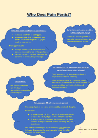 Why Does Pain Persist?